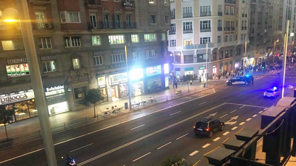 Συναγερμός στη Μαδρίτη: Εκκενώθηκε κεντρικός δρόμος λόγω ύποπτου οχήματος